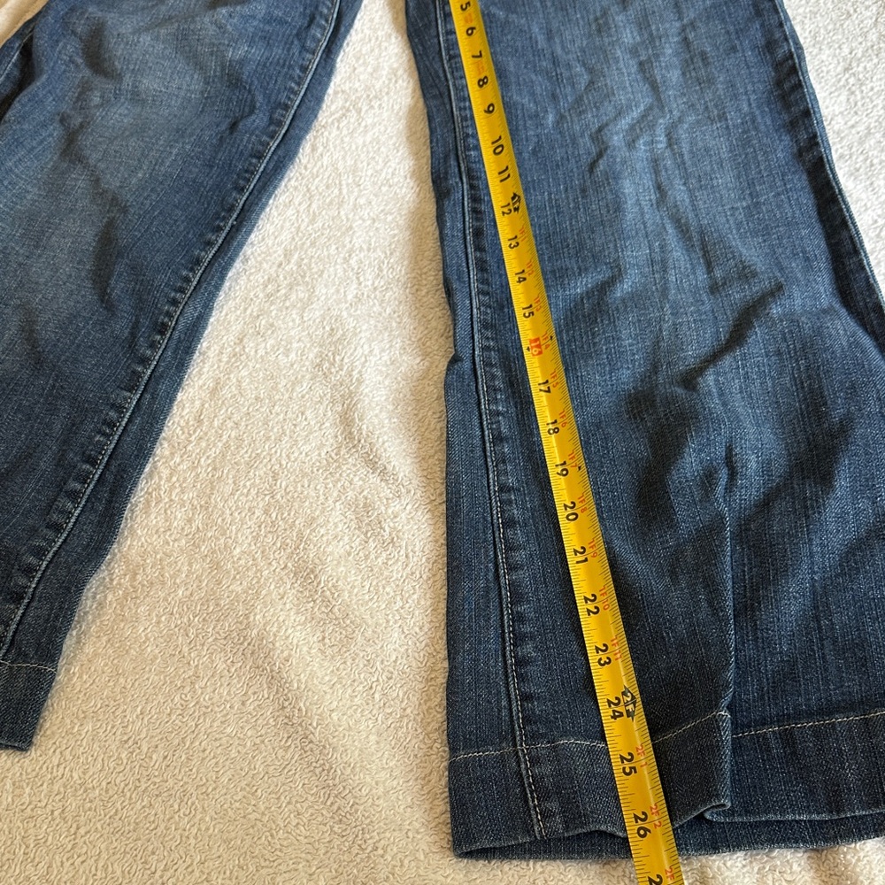 Vintage American eagle ankle Women's Blue Jeans size 6 ( read below 👇🏻) - Picture 10 of 13